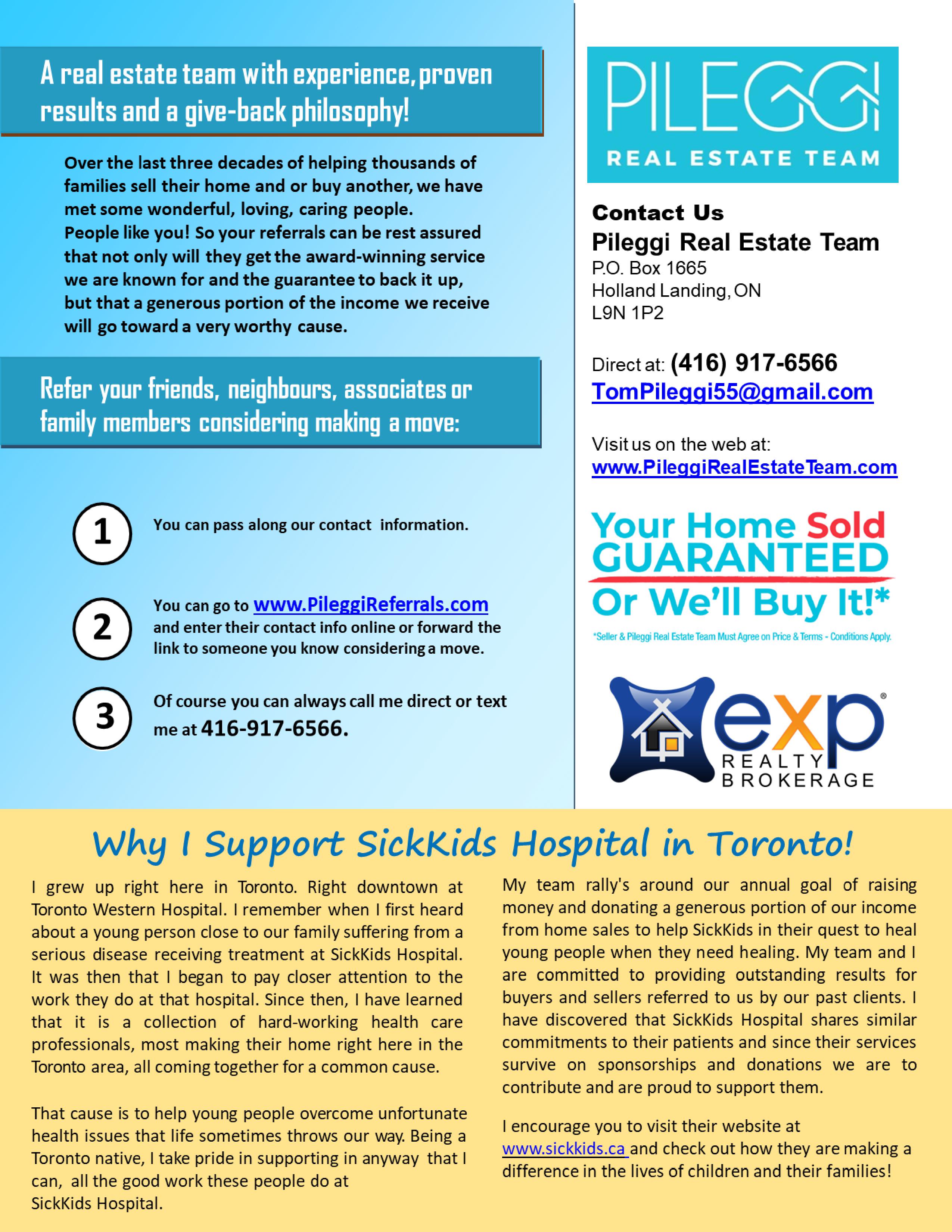 Pileggi Real Estate Team eXp Realty Blog View GTA Listings