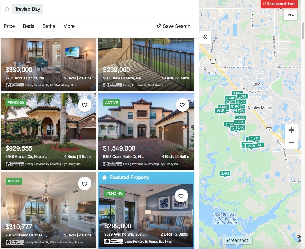 to Treviso Bay Your Naples Area Home Search