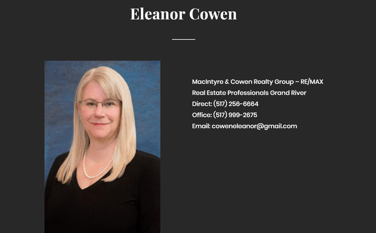 Eleanor Cowen Greater Michigan Homes