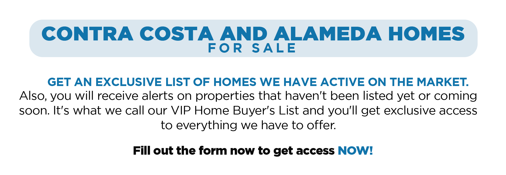 Our Homes for Sale Contra Costa Alameda Homes