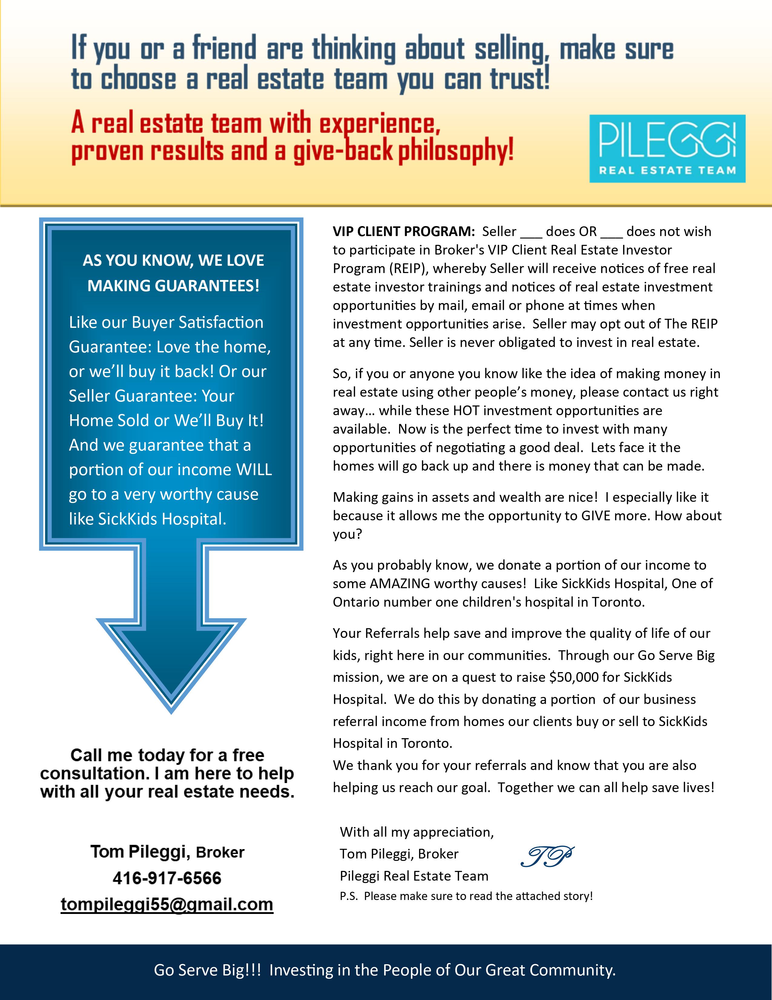 Pileggi Real Estate Team eXp Realty Blog View GTA Listings