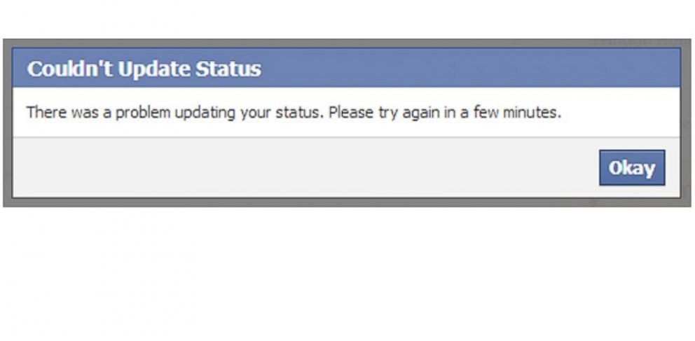 Facebook Users Unable to Update Status Today ABC News