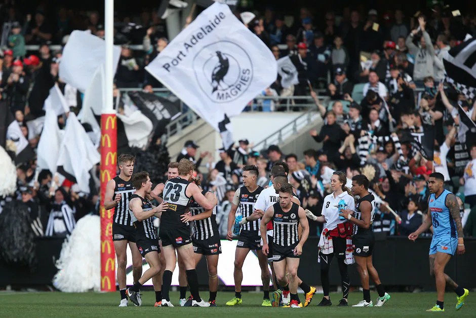 Sunday's Grand Final crowd shows Port's pulling power