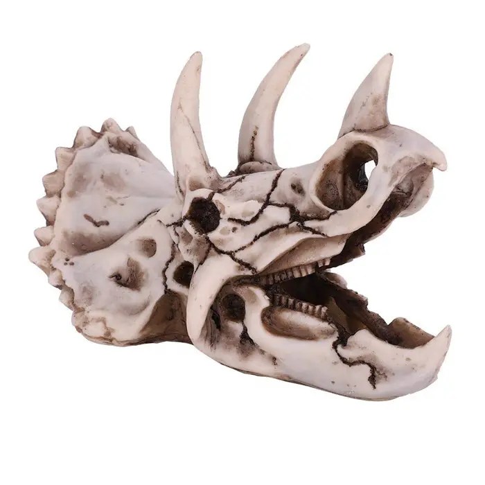 Interior Decoration Halloween Gifts Cryolophosaurus Resin Skull Dinosaur Skull Bone Specimen
