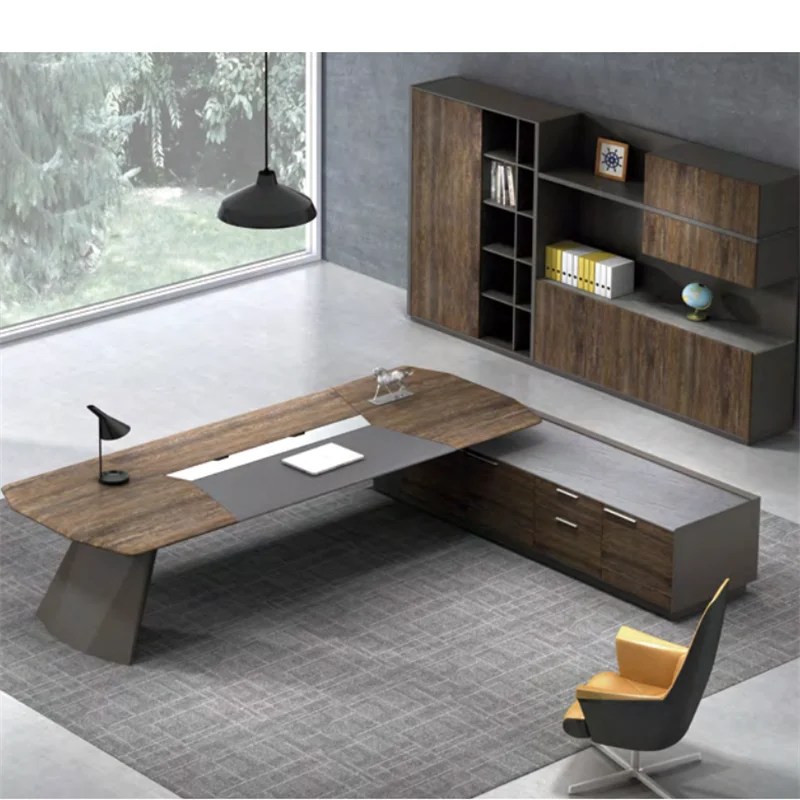Executive Office Desk With Leather Top 2020 popular 1 trends in