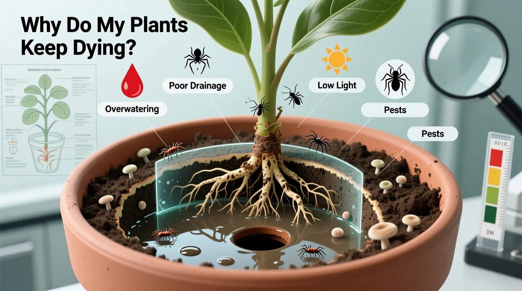 Why Do My Plants Keep Dying Despite Watering Expert Diagnosis For