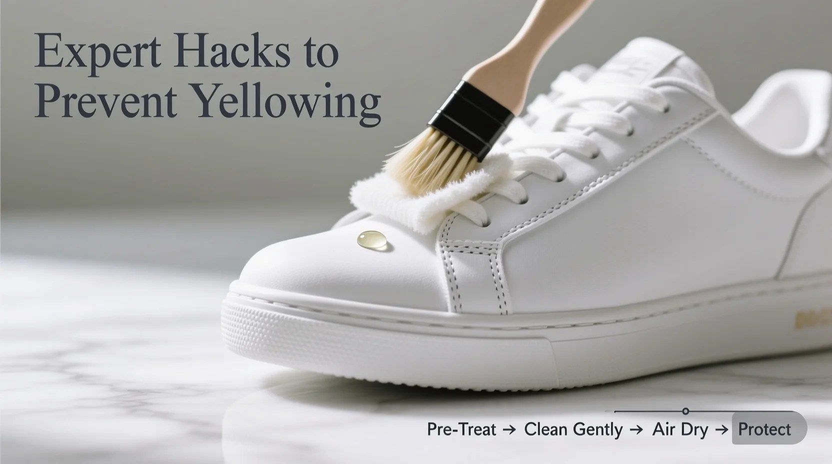 How To Clean White Sneakers Without Yellowing Expert Hacks