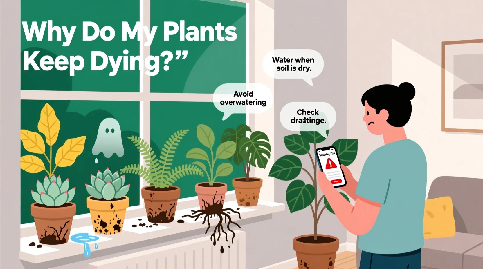 Why Do My Plants Keep Dying Despite Watering Expert Diagnosis Tips