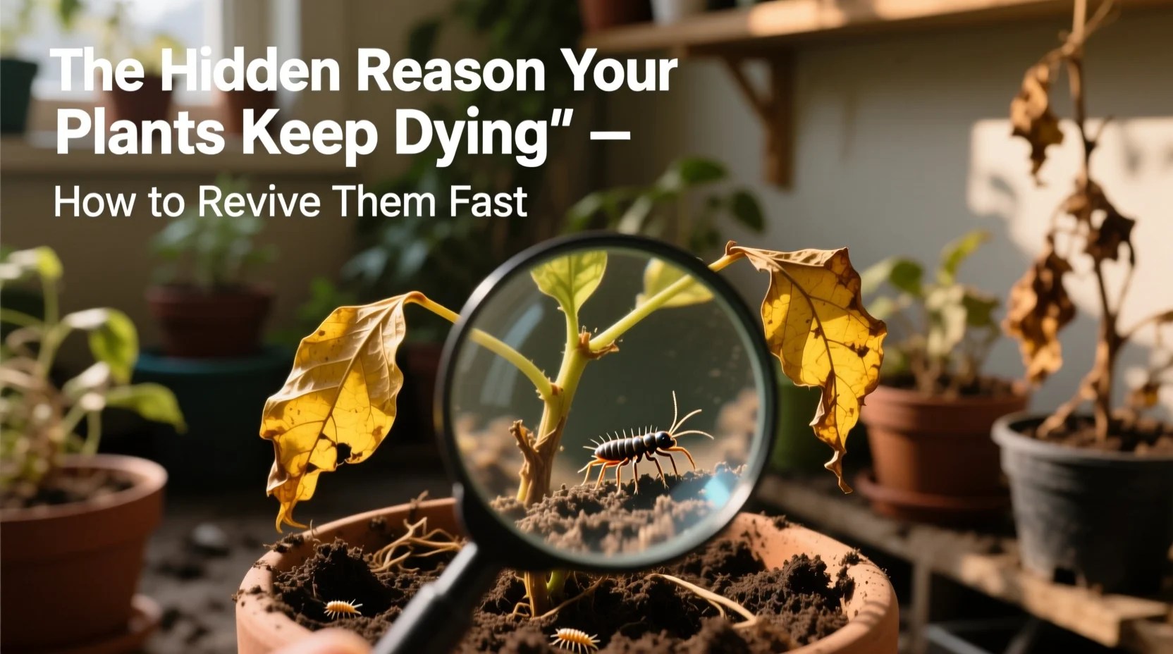 The Hidden Reason Your Plants Keep Dying And How To Revive Them Fast
