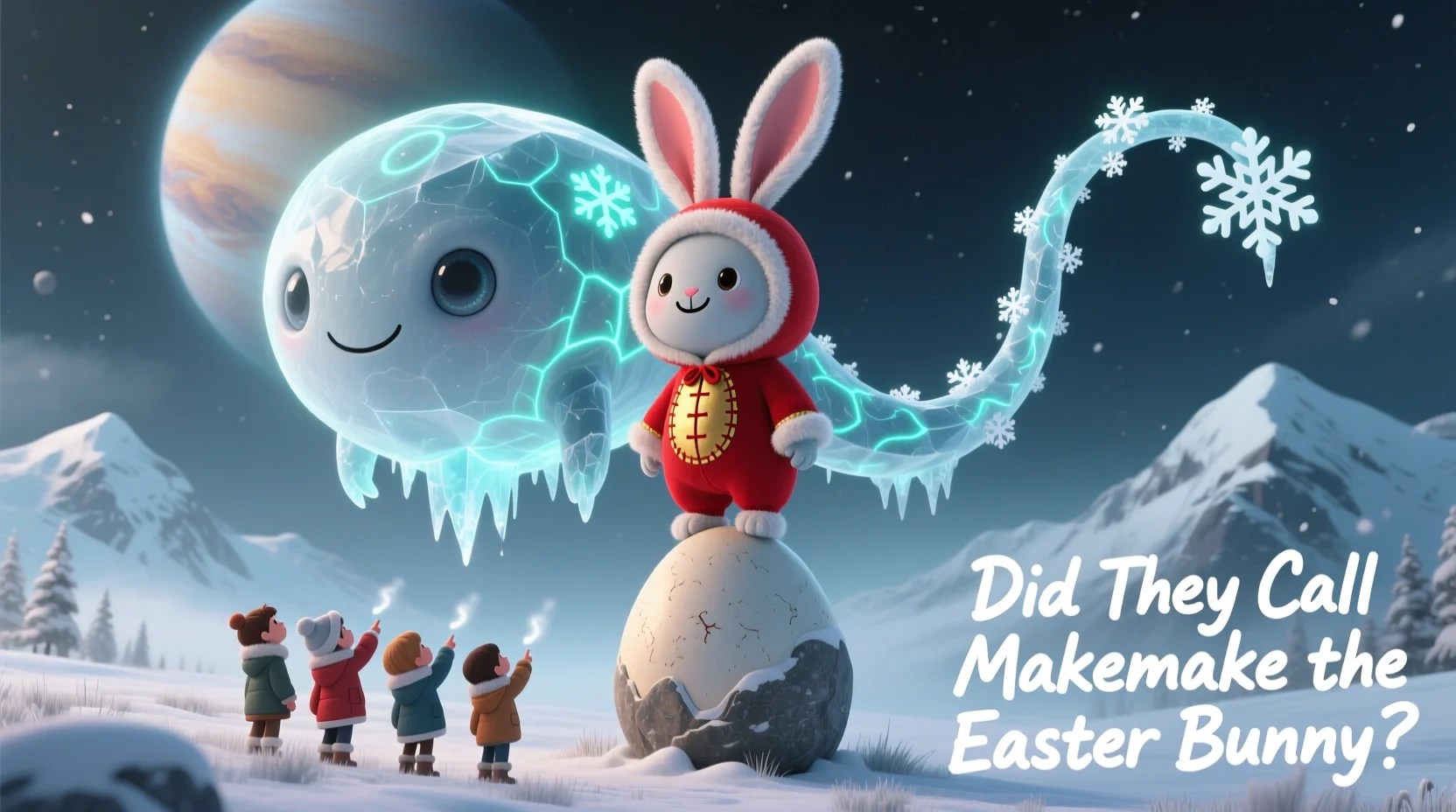 Did They Call Makemake the Easter Bunny?