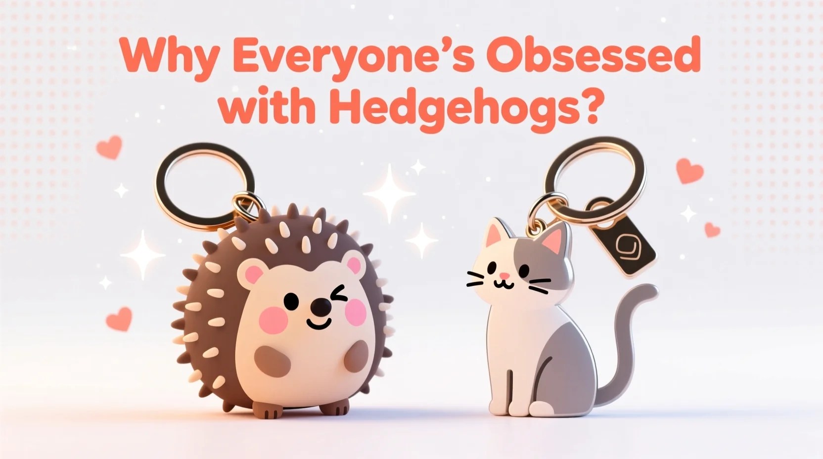 Hedgehog Keychain Vs Cat Keychain Why Is Everyone Suddenly Obsessed