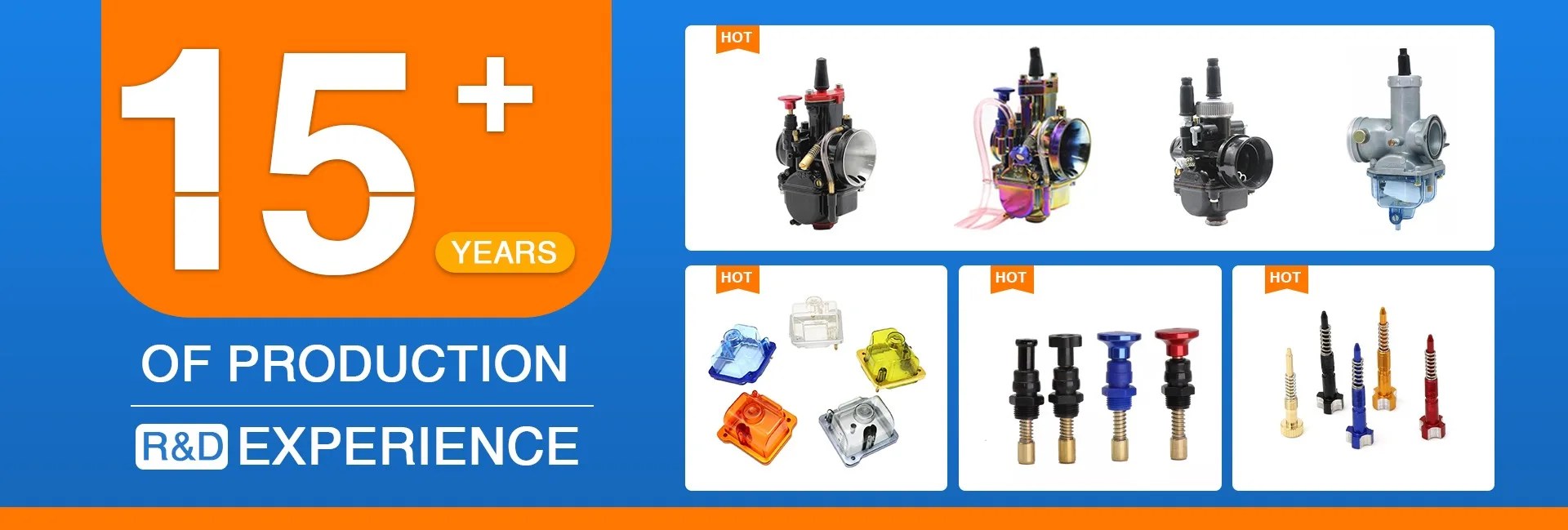 Yiwu Zhensheng Motorcycle Spare Parts Co., Ltd. Carburetor, Exhaust Pipe