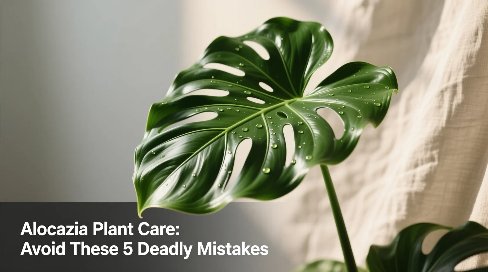 Alocasia Plant Care Avoid These 5 Deadly Mistakes(08)