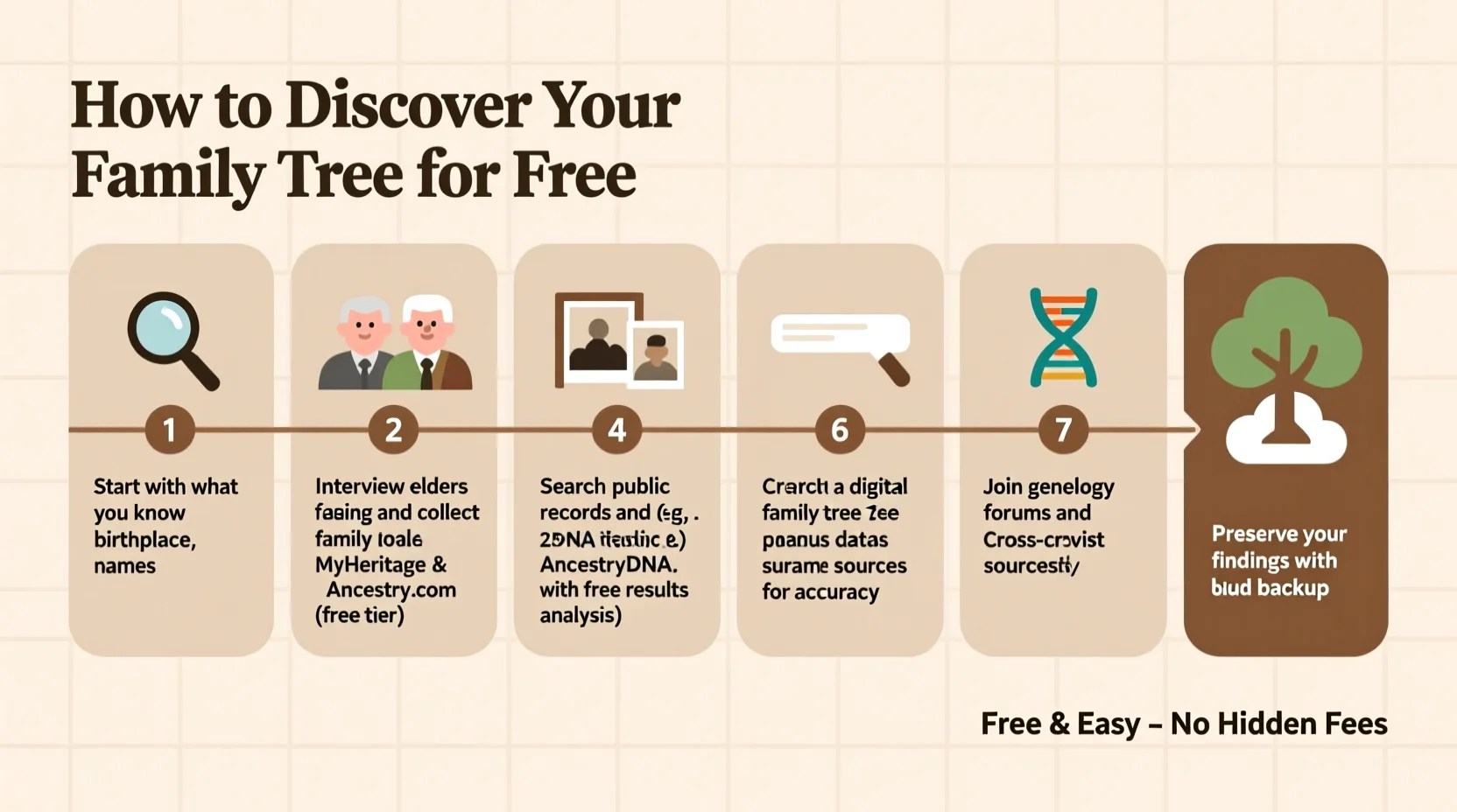 How To Discover Your Family Tree For Free A Step By Step Guide To