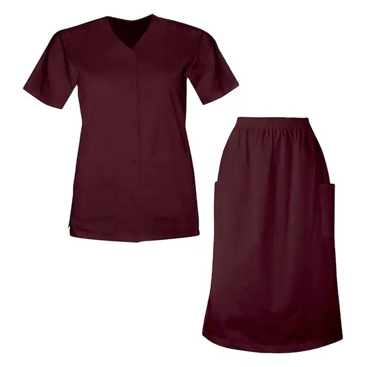 Oem 2024 Stylish Uniforms Nursing Skirts Dress Uniform Hospital Scrubs