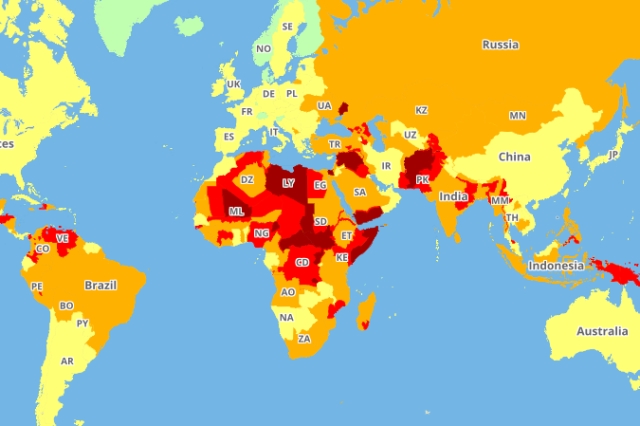 The world's most dangerous countries for tourists to visit AOL
