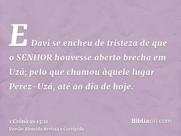 1 Crônicas 1311 Bíblia