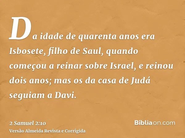 2 Samuel 210 Bíblia