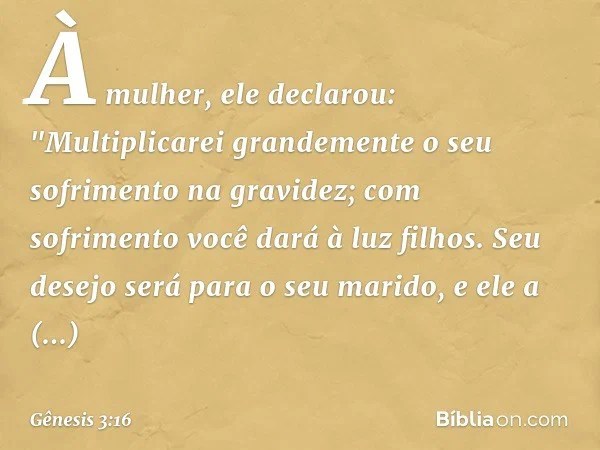 Gênesis 316 Bíblia