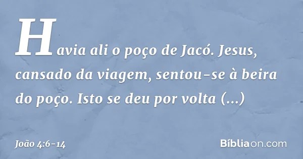 João 4614 Bíblia