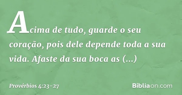 Proverbios 4 23 27 Biblia