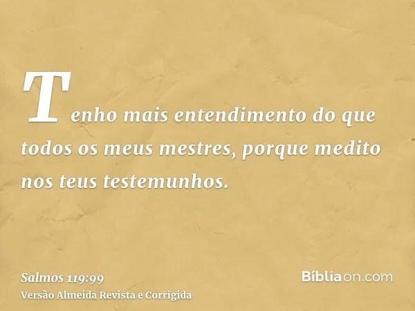 Salmo 11999 Bíblia