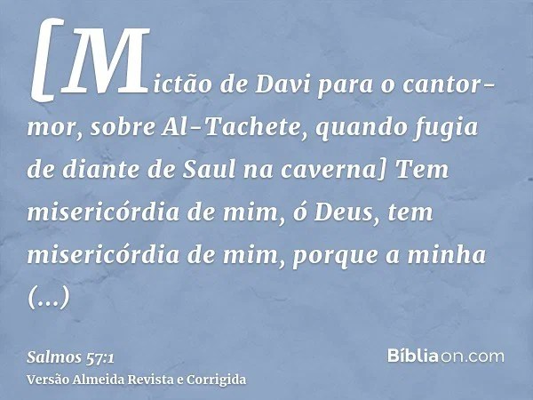 Salmo 57 1 Biblia