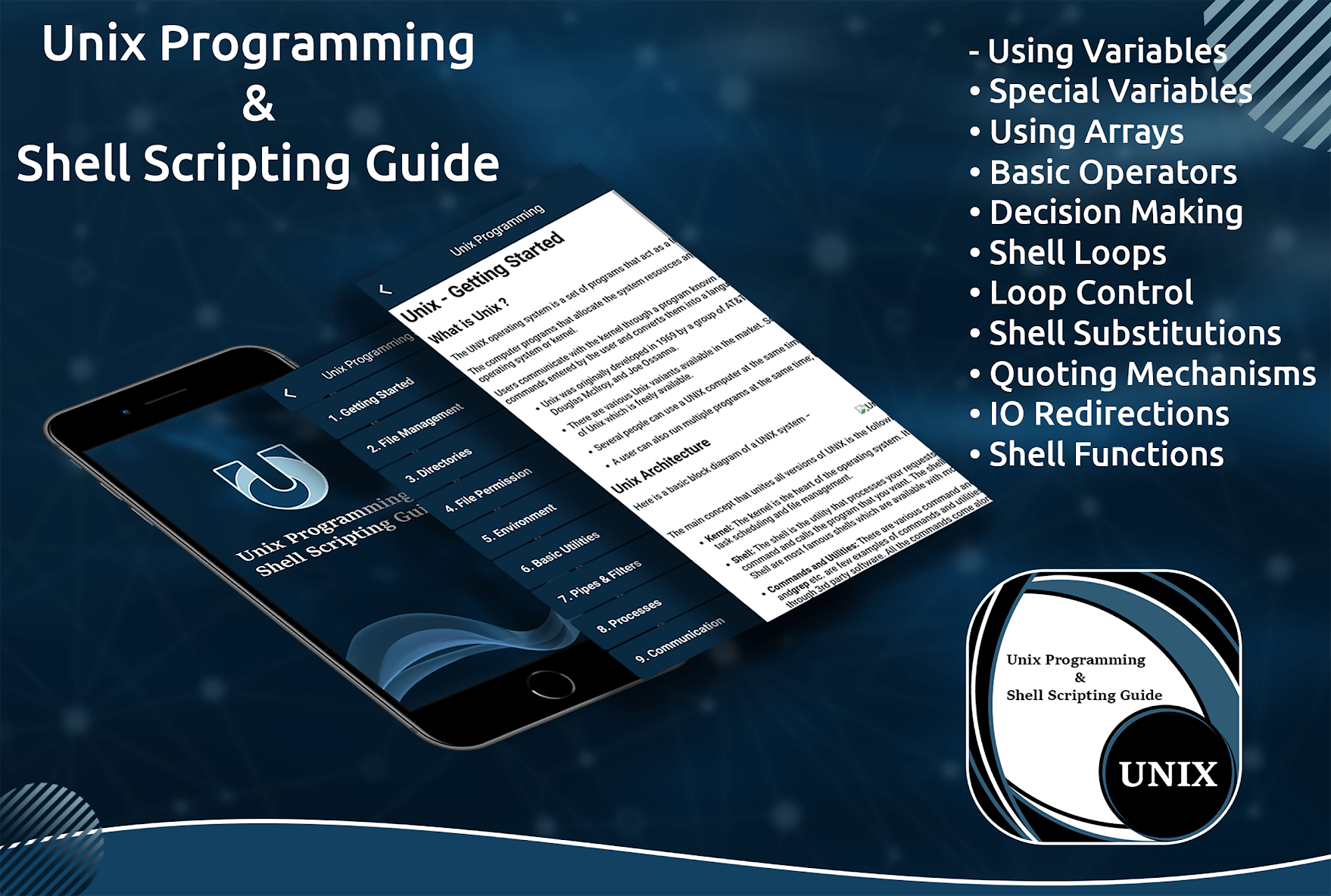 برنامه Learn Unix Programming دانلود بازار
