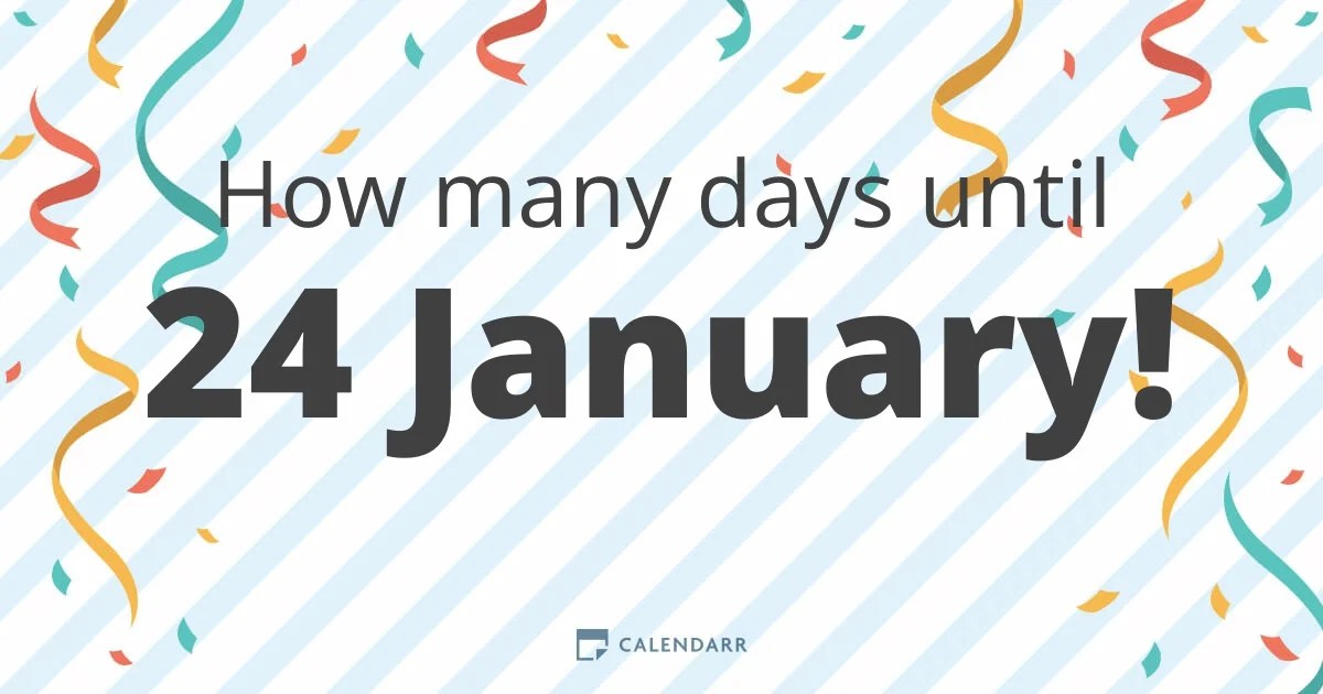 how many days until winter 2023 How many days until 24 January Calendarr