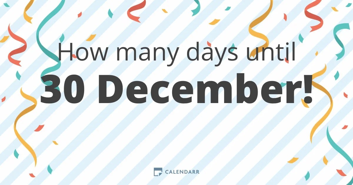 first day of winter 2023 united states How many days until 30 December Calendarr