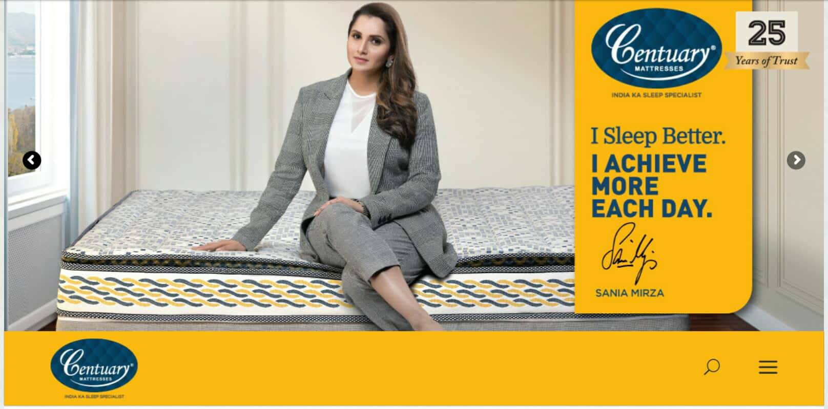 Centuary Mattresses memory foam Ortho coir spring