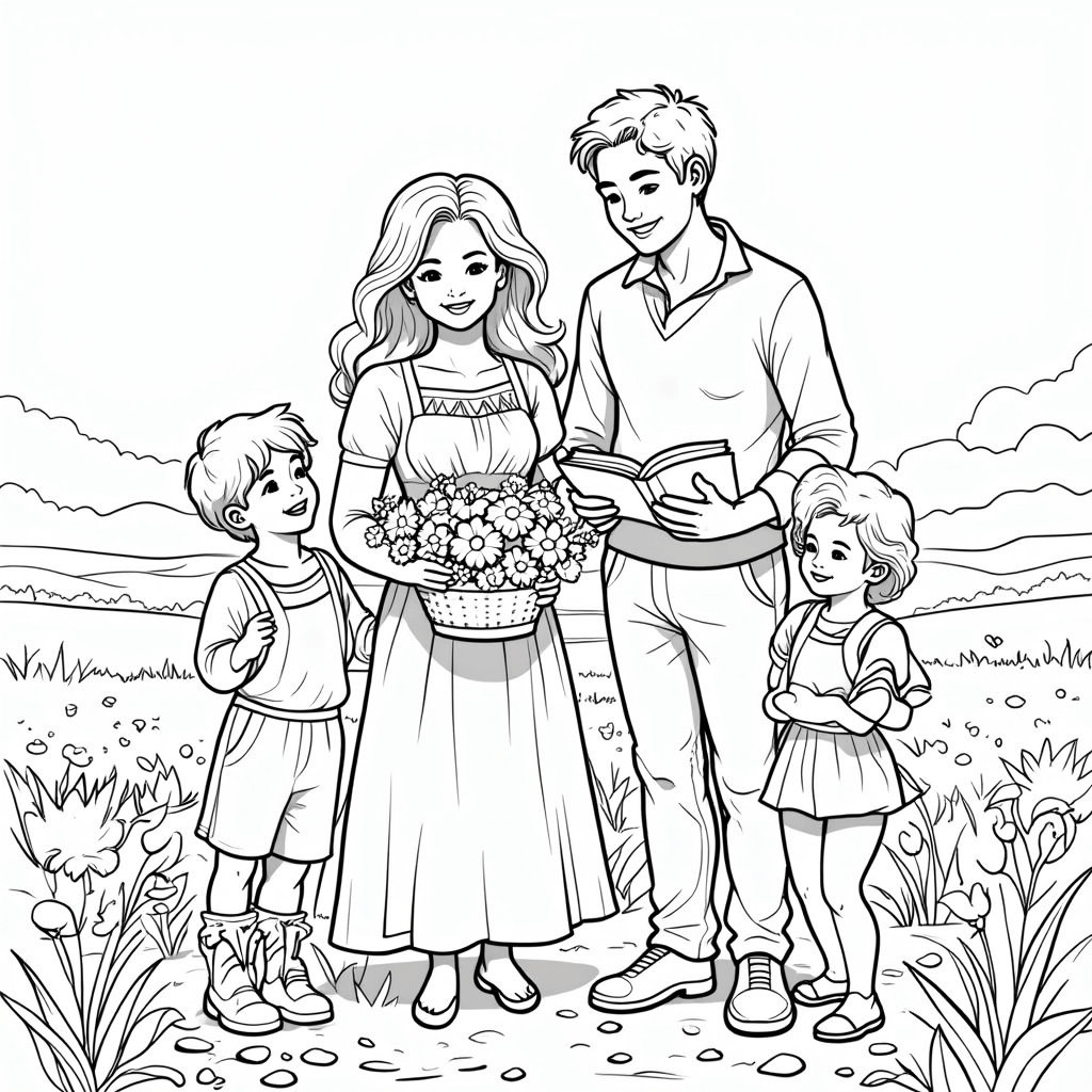 Coloring Book Style AI Generator Create Line Art IMAGX AI IMAGX AI