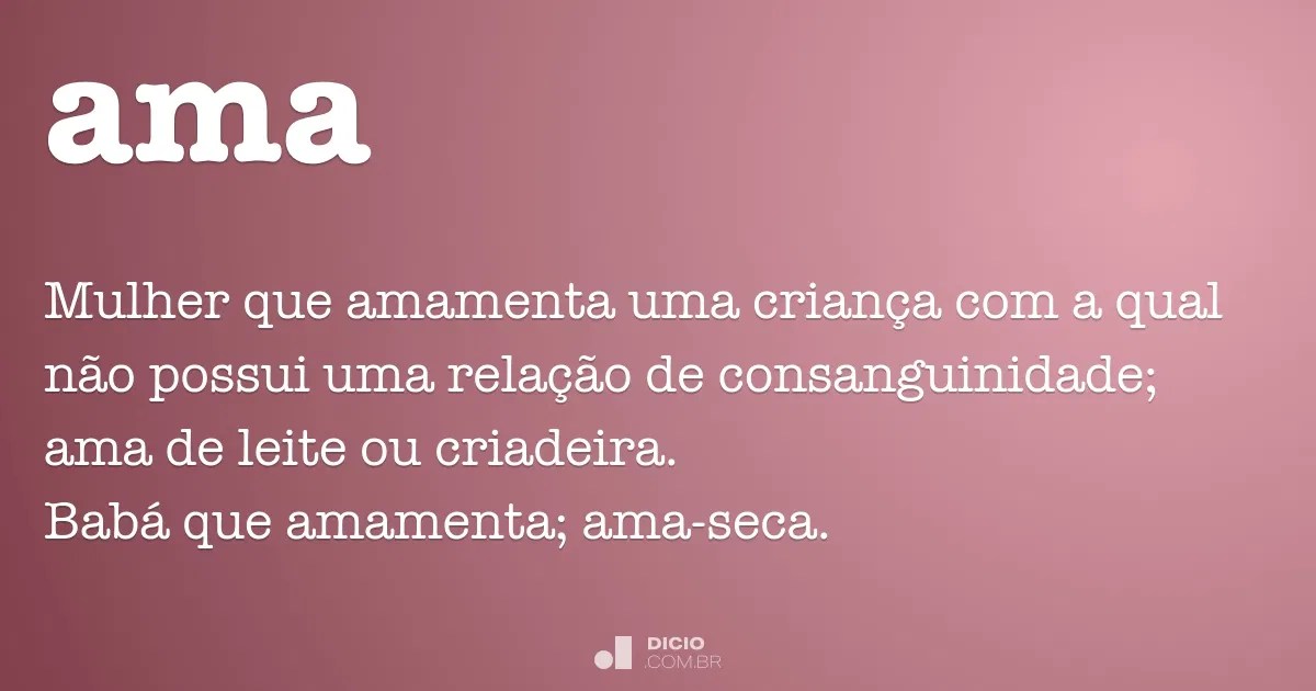 Ama Dicio, Dicionário Online de Português