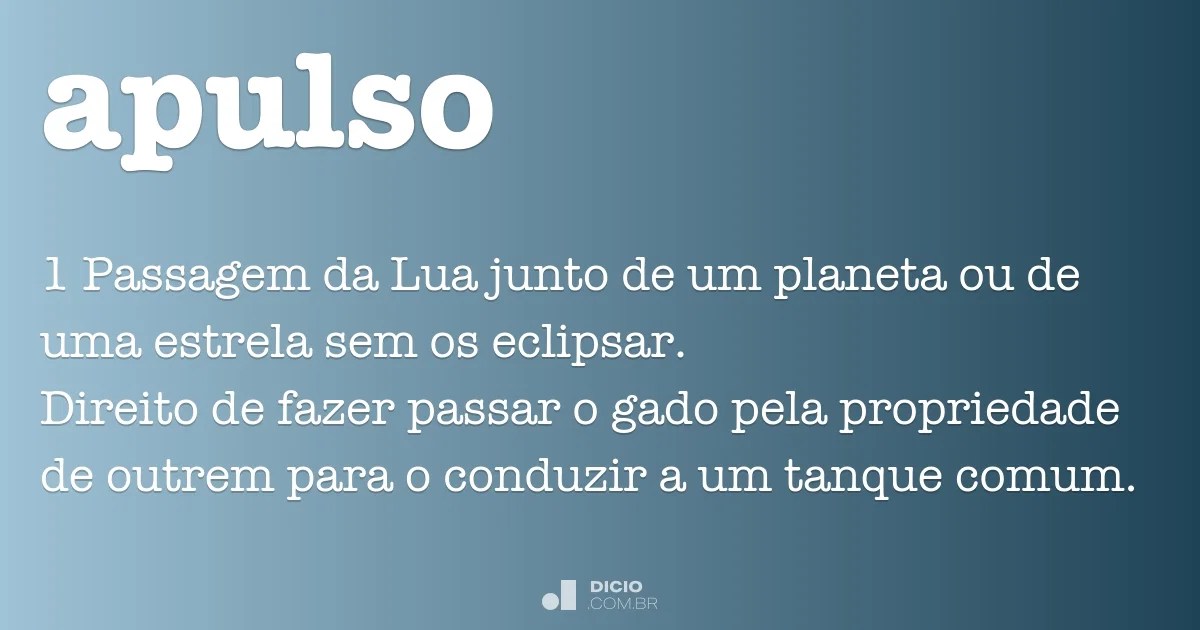 Apulso Dicio, Dicionário Online de Português