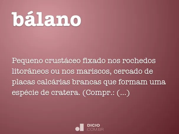 Bálano Dicio, Dicionário Online de Português