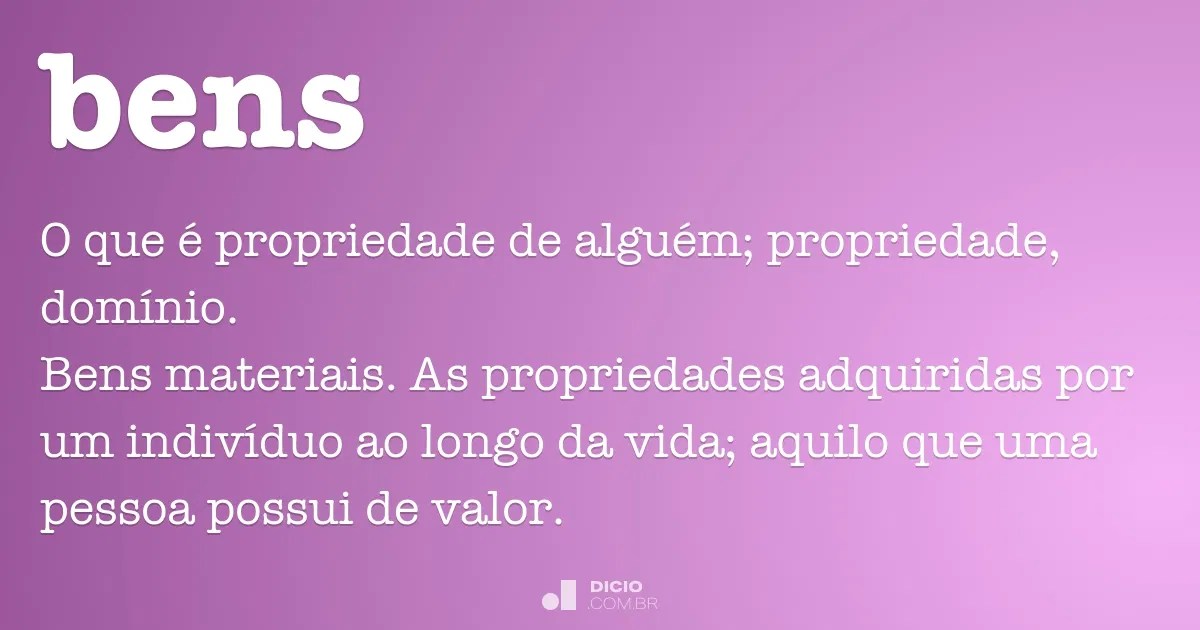 Bens Dicio, Dicionário Online de Português