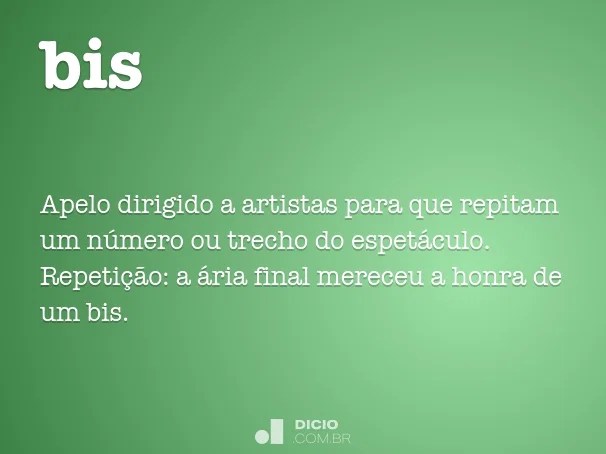 Bis Dicio, Dicionário Online de Português