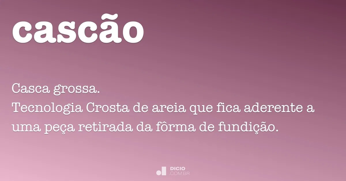 Cascão Dicio, Dicionário Online de Português