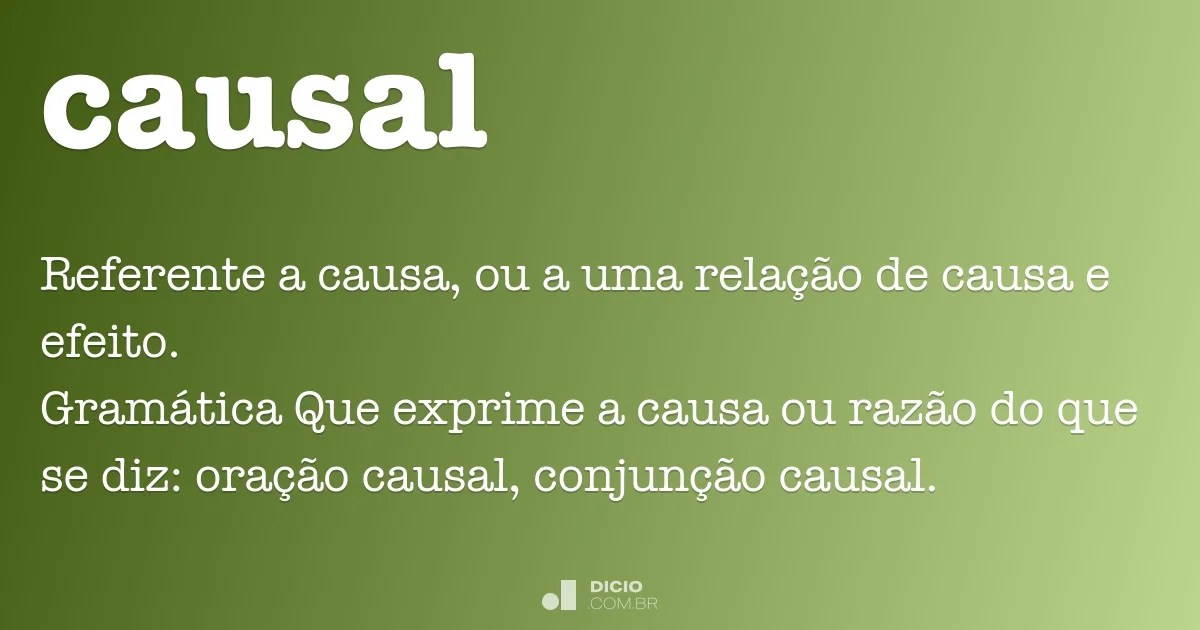 Causal Dicio, Dicionário Online de Português