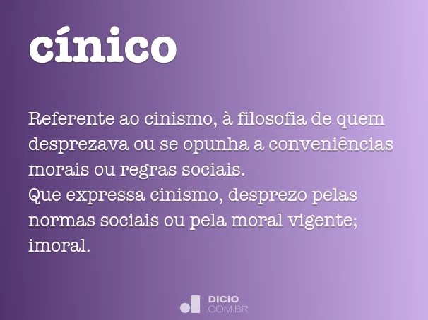 Cínico Dicio, Dicionário Online de Português