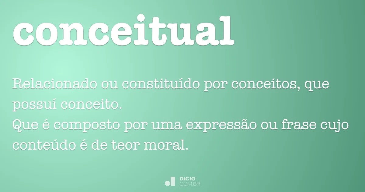 Conceitual Dicio, Dicionário Online de Português