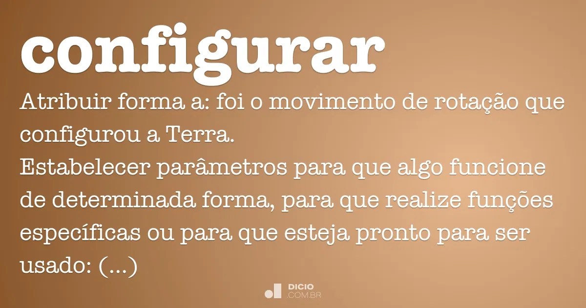 Configurar Dicionário Online de Português