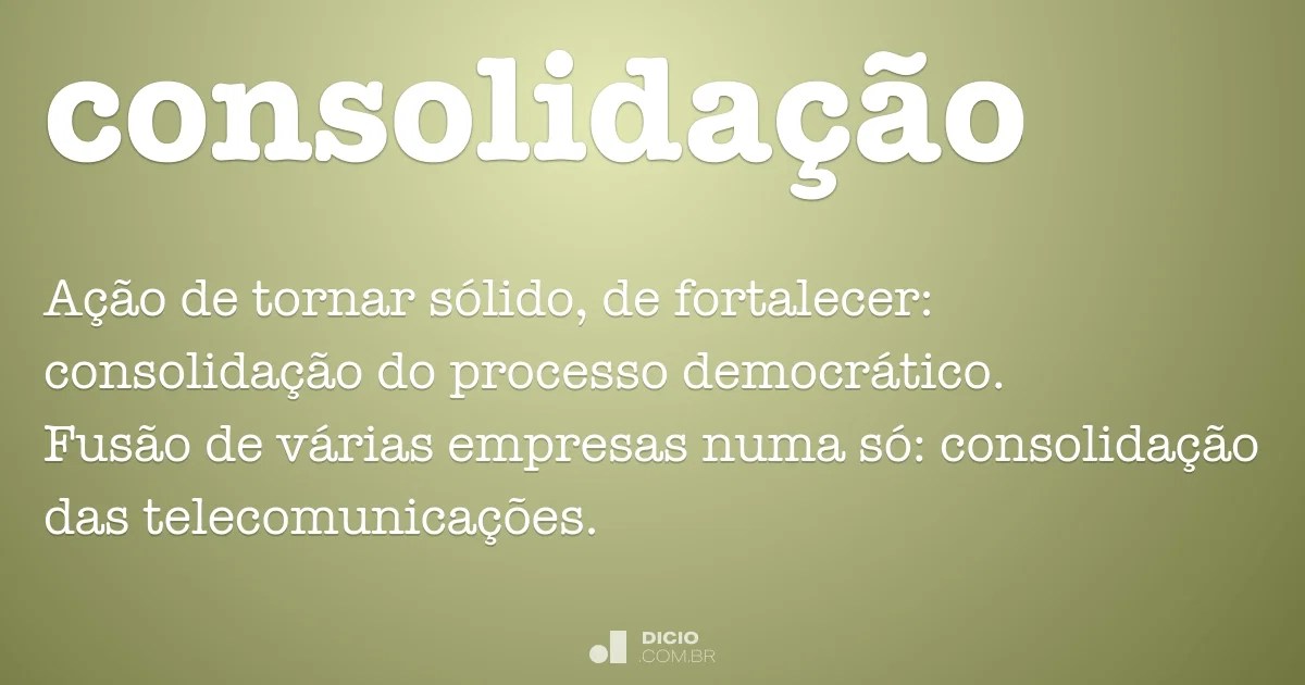 ConsolidaÃ§Ã£o Dicio, DicionÃ¡rio Online de PortuguÃªs