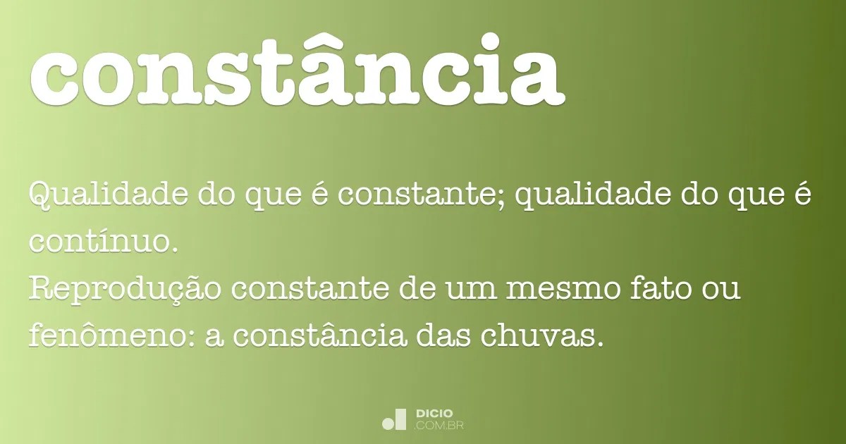 Constância Dicio, Dicionário Online de Português