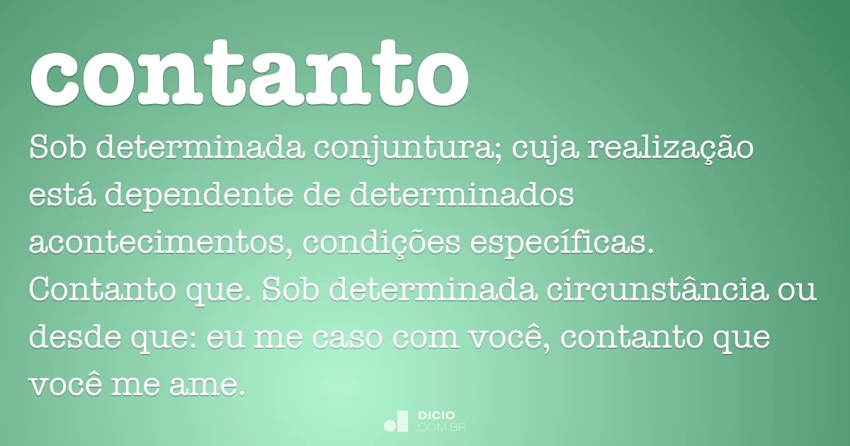 Contanto Dicio, Dicionário Online de Português