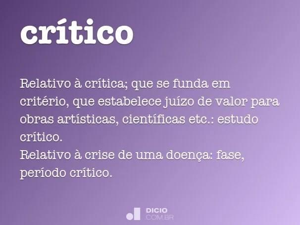 Crítico Dicio, Dicionário Online de Português
