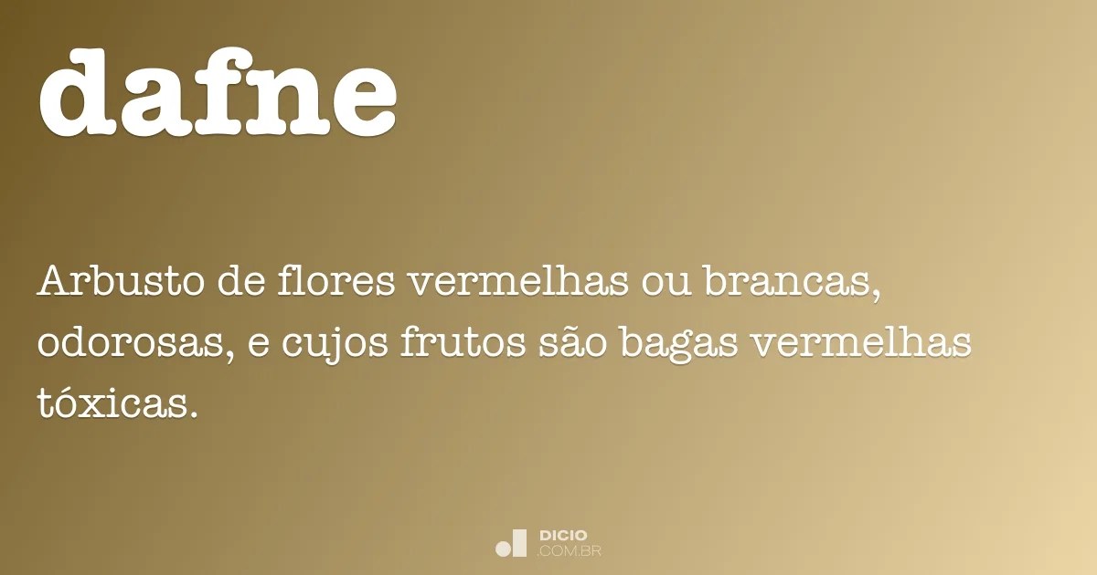 Dafne Dicio, Dicionário Online de Português