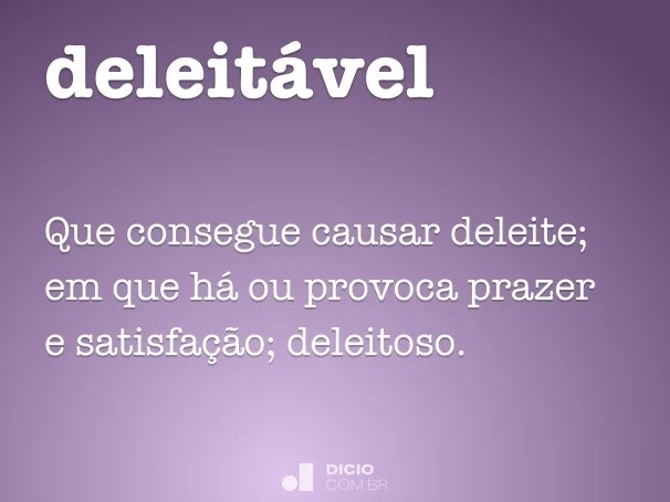 Deleitável Dicio, Dicionário Online de Português