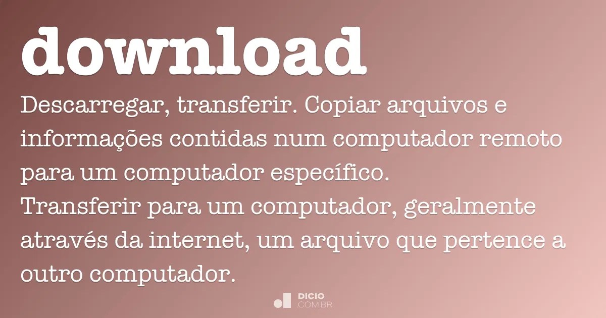 Download Dicio, Dicionário Online de Português