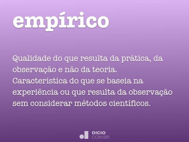 EmpÃ­rico Dicio, DicionÃ¡rio Online de PortuguÃªs